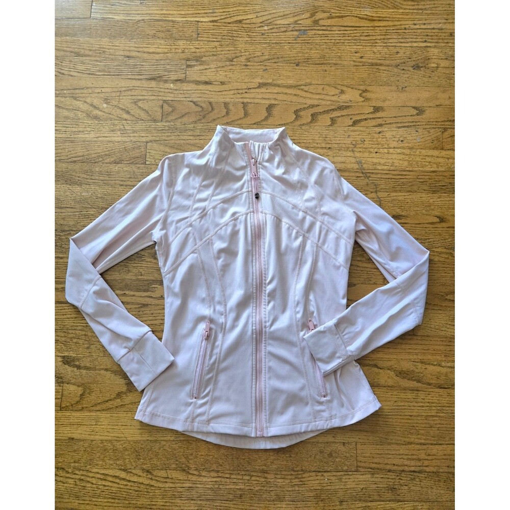 Lululemon Womens Define Jacket Strawberry Milkshake Pink Size 8?